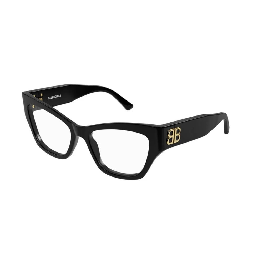 Balenciaga Women's Black Glasses, 54 Mm, Bb0362o Eyeglasses