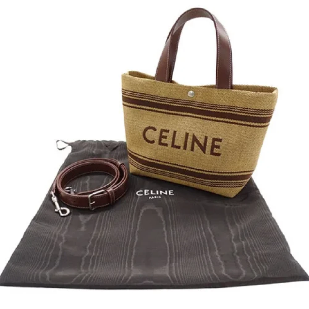 Celine Vintage Pre-owned Fabric celine-bags Brown Dames