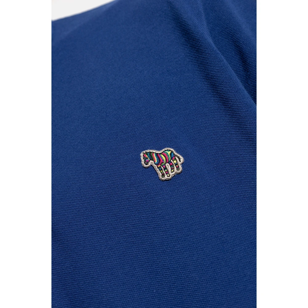PS By Paul Smith Katoenen polo Blue Heren