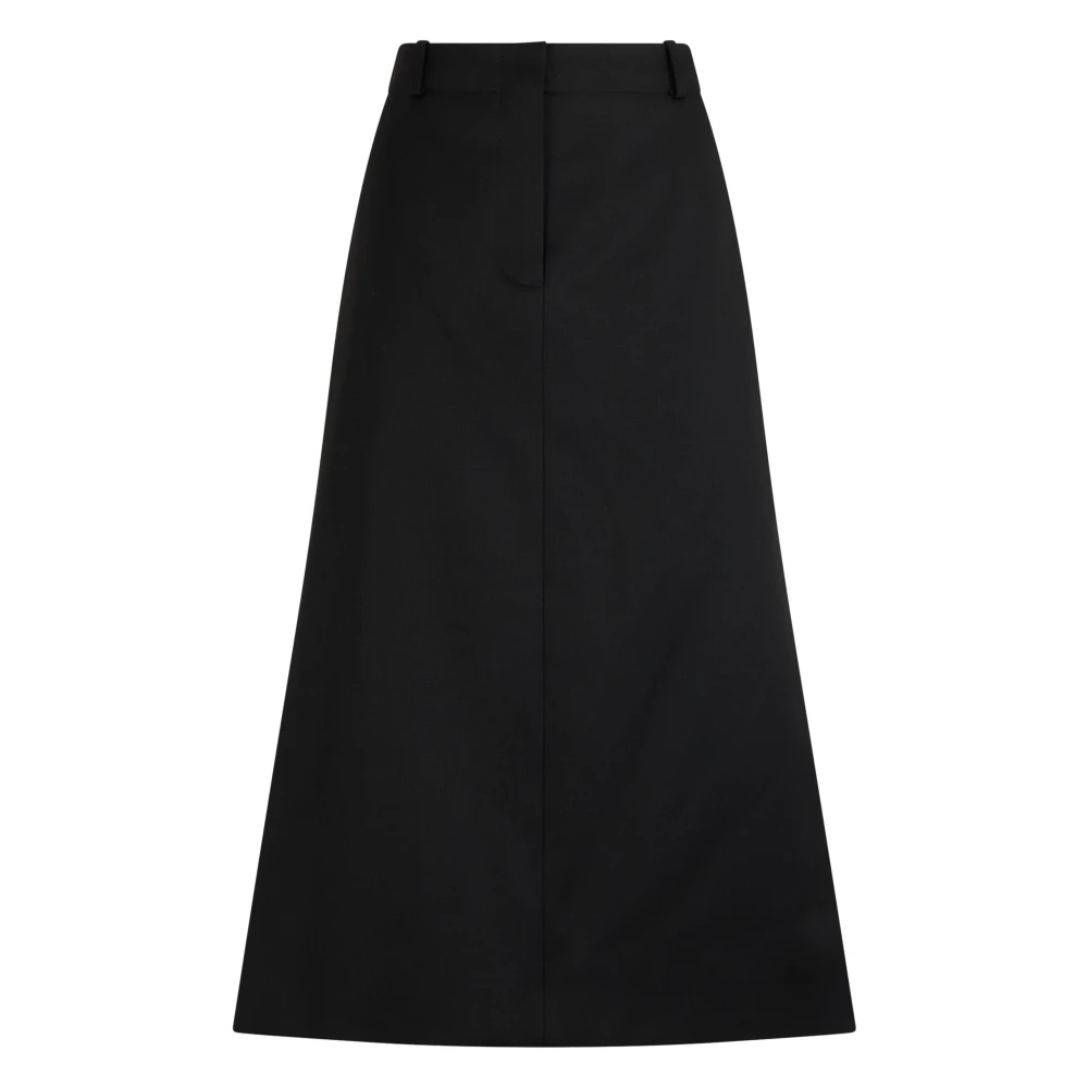 Fendi , Midi Skirts, Female, Black, S, Midi Skirt