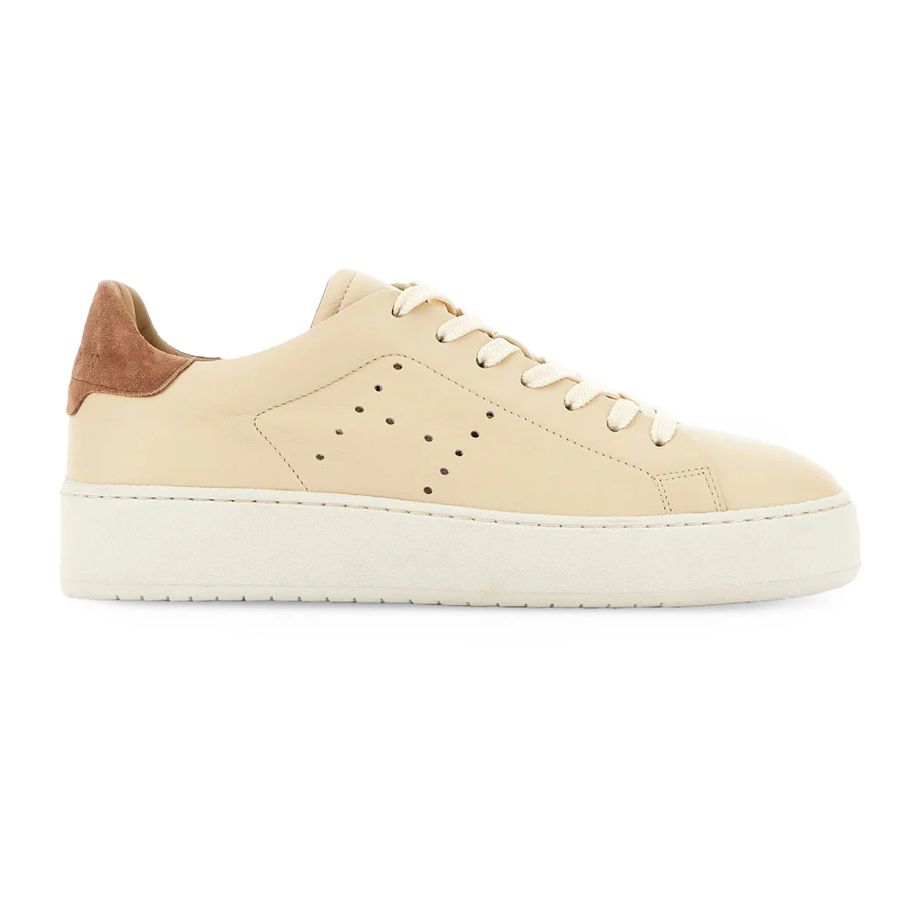 Hogan Women's Beige Sneakers, 7 Uk, Vintage Style Trainers