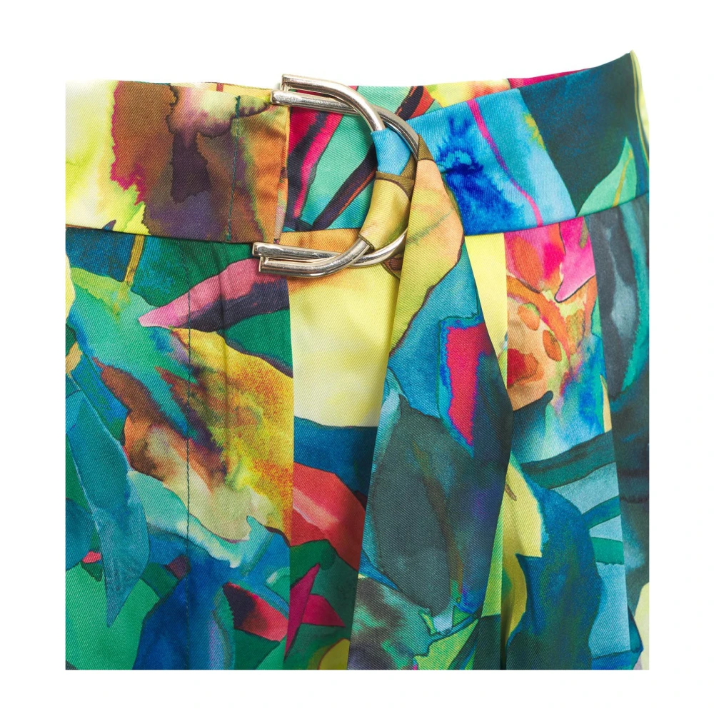 Liu Jo Cargo broek met bloemenprint Multicolor Dames