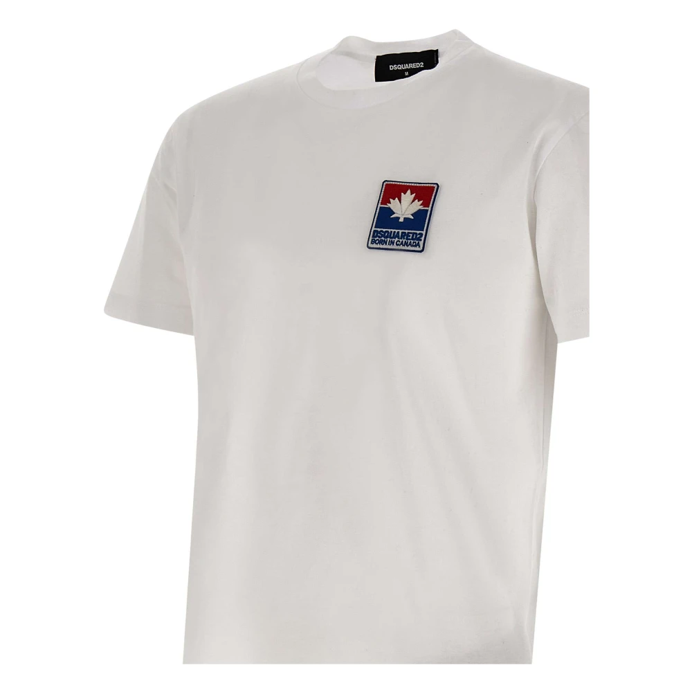 Dsquared2 Witte T-shirts en Polos White Heren