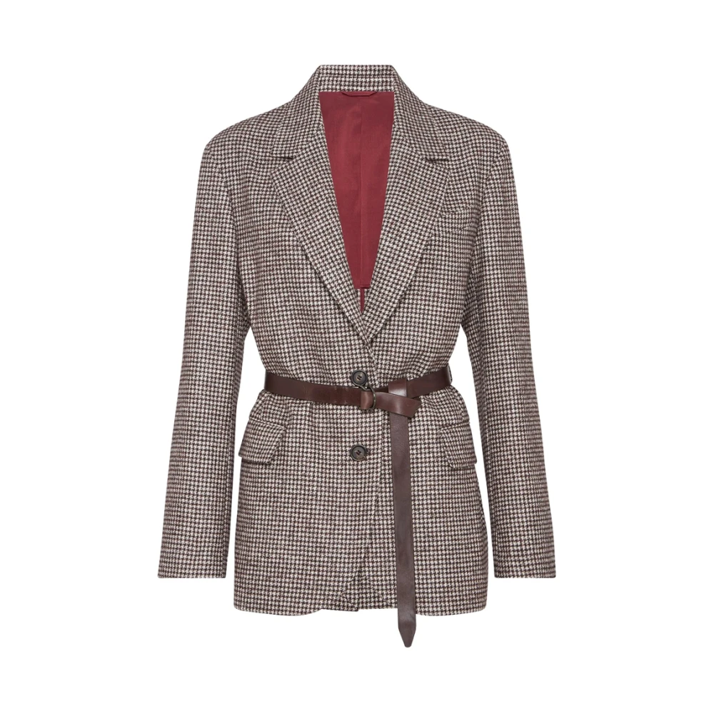 Jackets > Blazers - - Brunello Cucinelli - Modalova