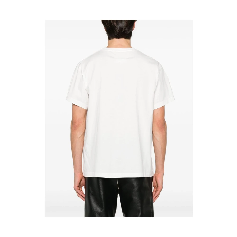 MM6 Maison Margiela Crew Neck T-shirt White Heren