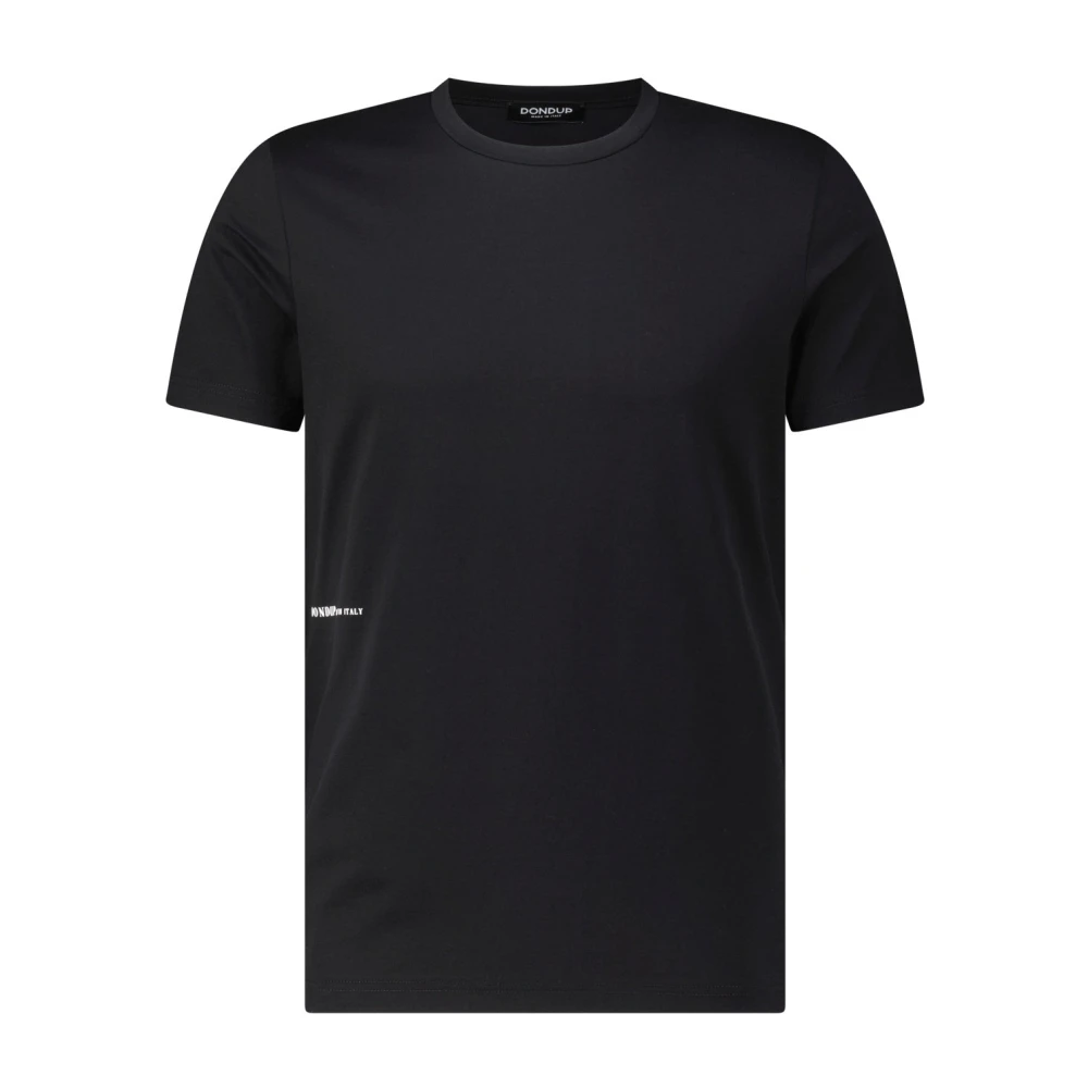 Dondup Minimal Logo T-Shirt Black Heren
