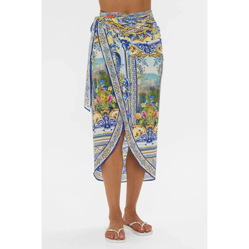Camilla Portugees Paleis Eyelet Sarong Multicolor Dames