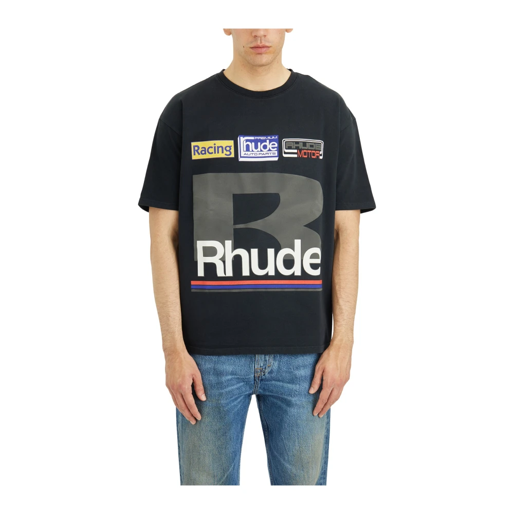 Rhude - Tops > T-Shirts - Black - Rhude - Modalova