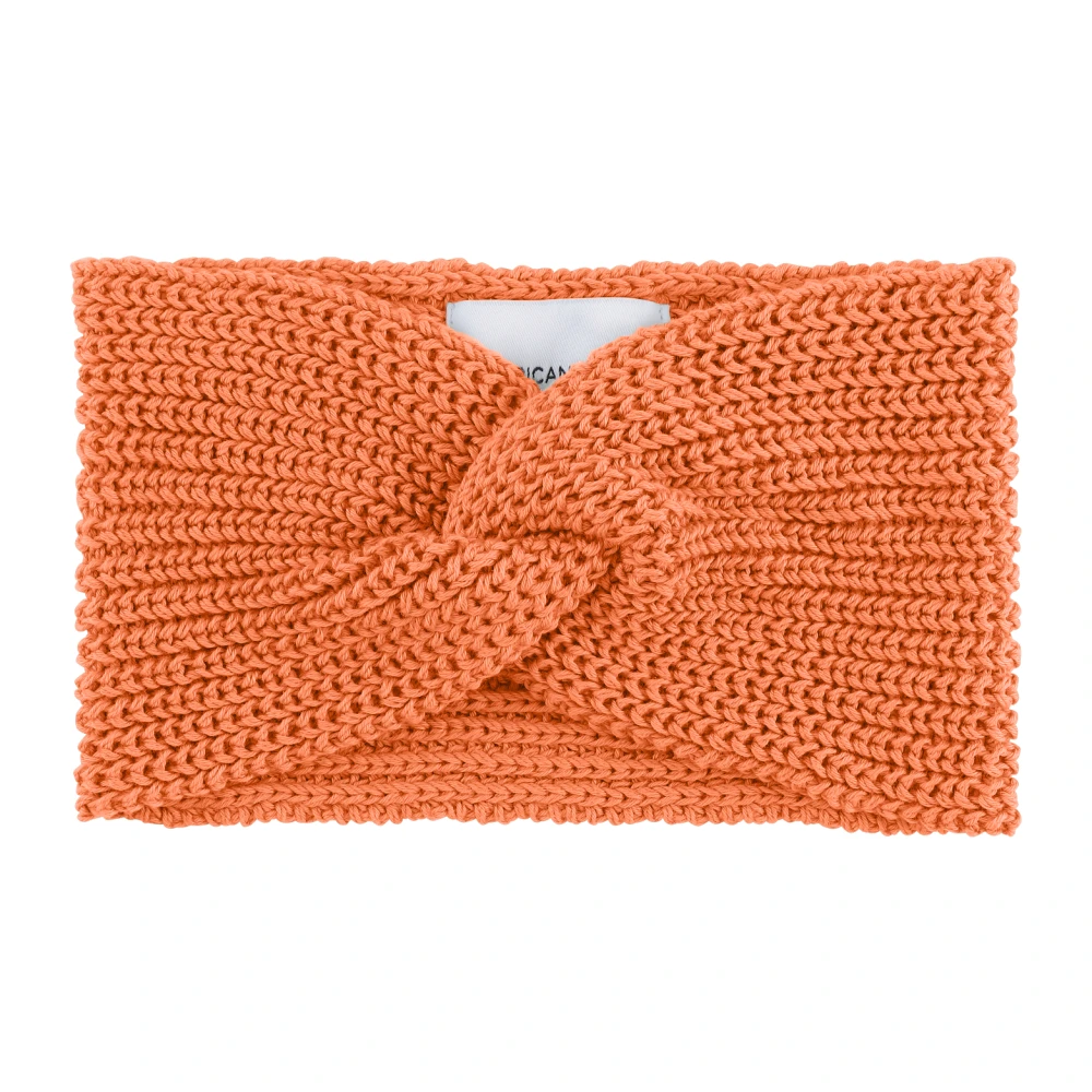 American Dreams Gedraaide Hoofdband Oranje Orange Dames