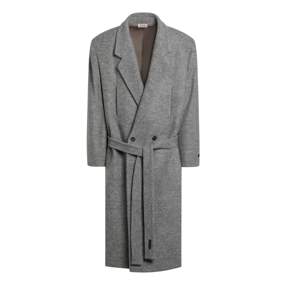 Fear Of God Dubbelborstige Jas Gray Heren