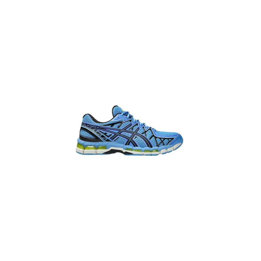 Asics Gestructureerde Gedempte Hardloopschoenen Heren Schoenen Blauw