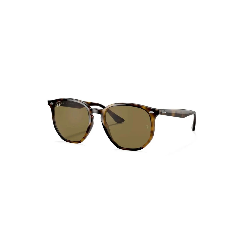 Ray-Ban Unisex Brown Round Havana B-15 Rb4306 Sunglasses - Image 7