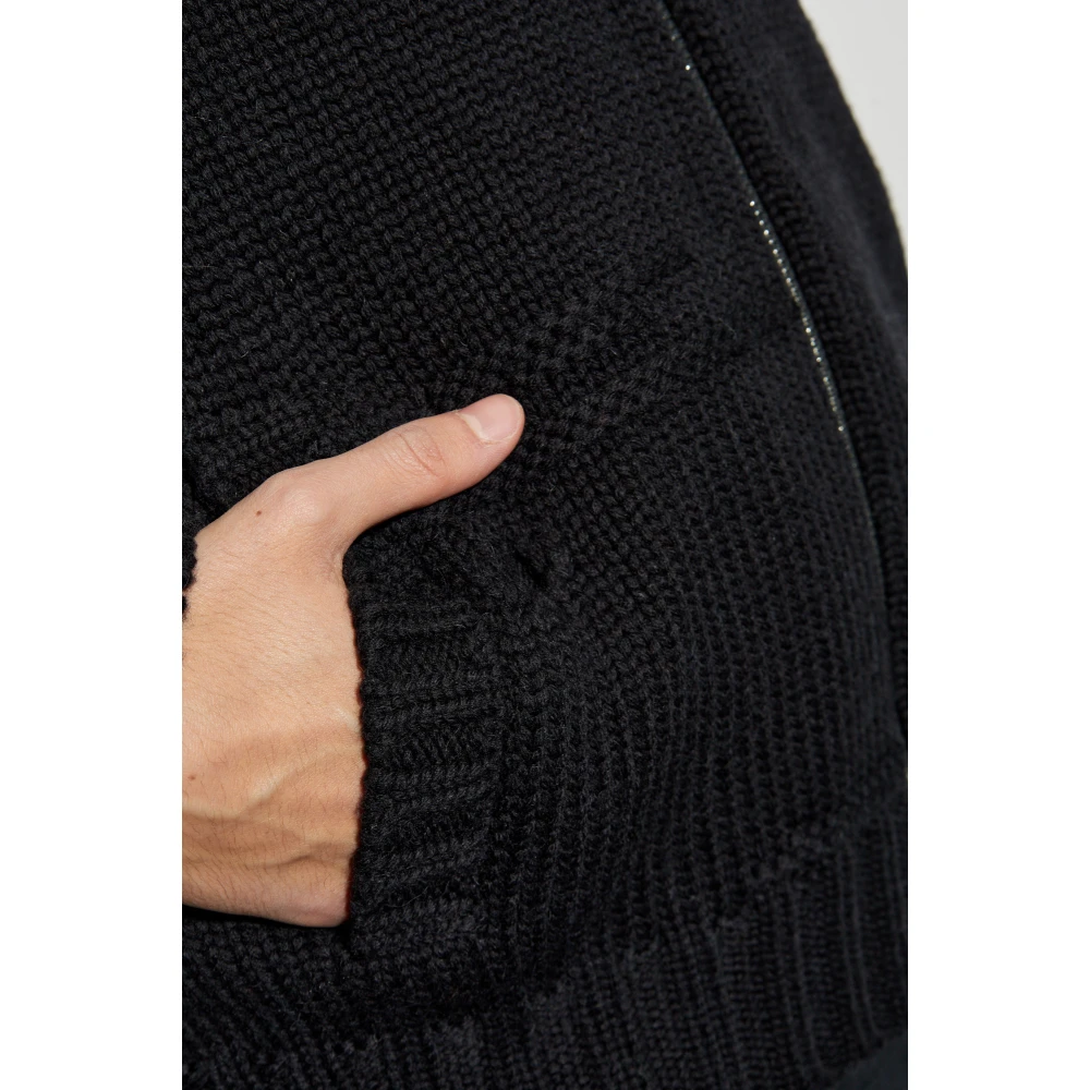 Dsquared2 Wollen vest Black Heren