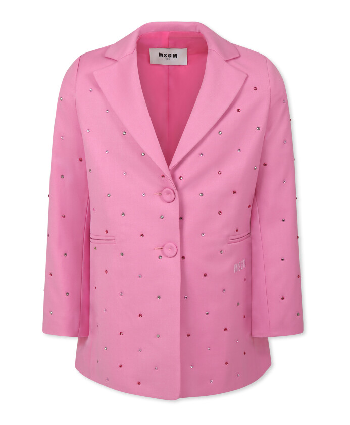pink-rhinestone-embellished-jacket-with-logo