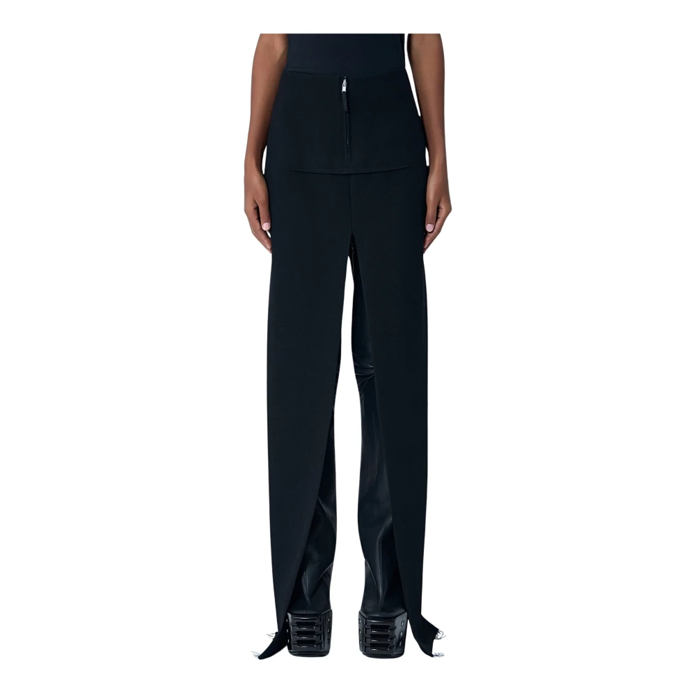 Rick Owens Donna Nero Pantaloni, S, New,