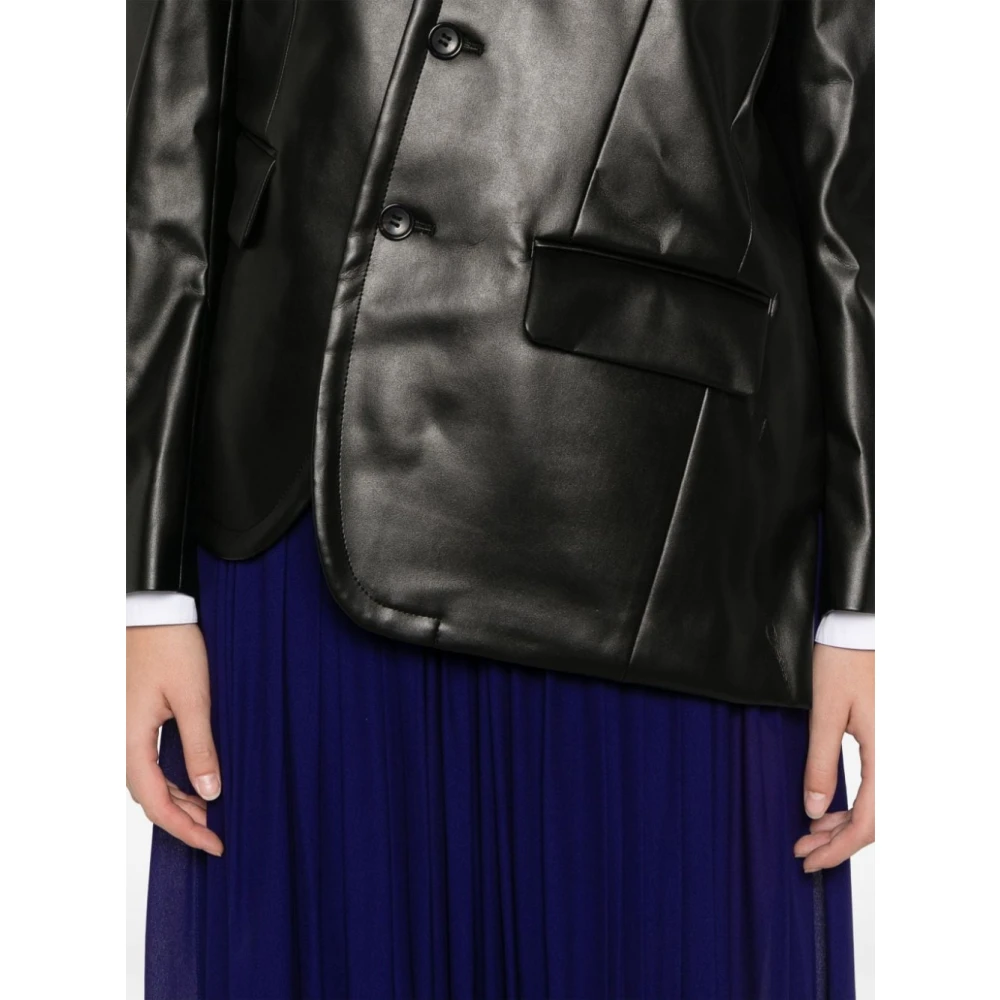 Comme des Garçons Zwarte Jassen voor Stijlvolle Look Black Dames