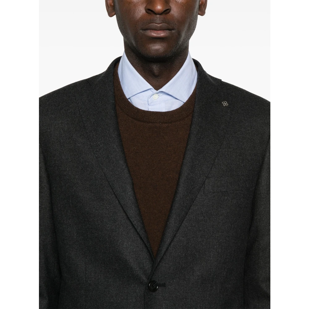 Tagliatore Wol kasjmier pak Gray Heren