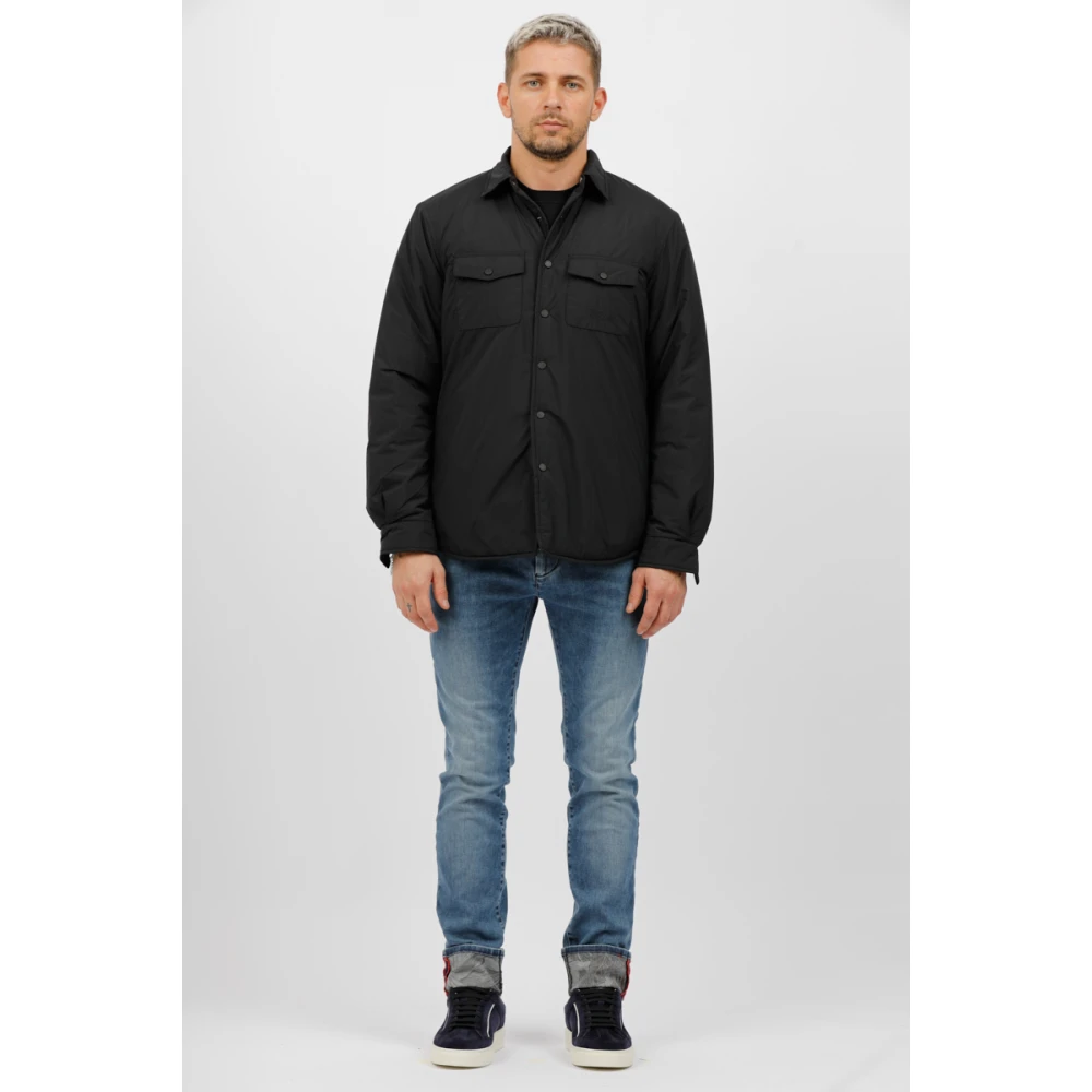 MC2 Saint Barth Lichte Nylon Chalet Jas Black Heren