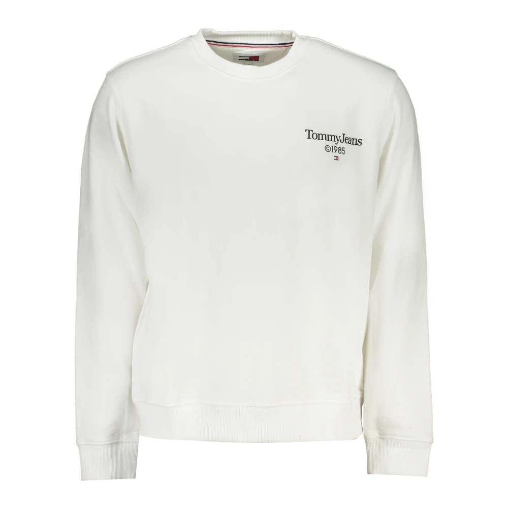 Tommy Hilfiger Men's White Long Sleeve Sweatshirt
