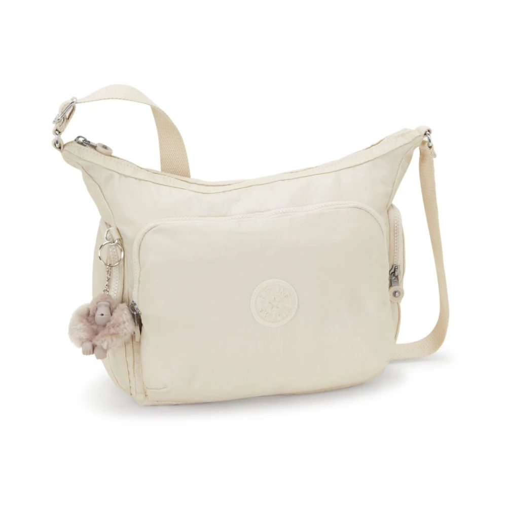 Kipling Stijlvolle Schoudertas Beige Dames