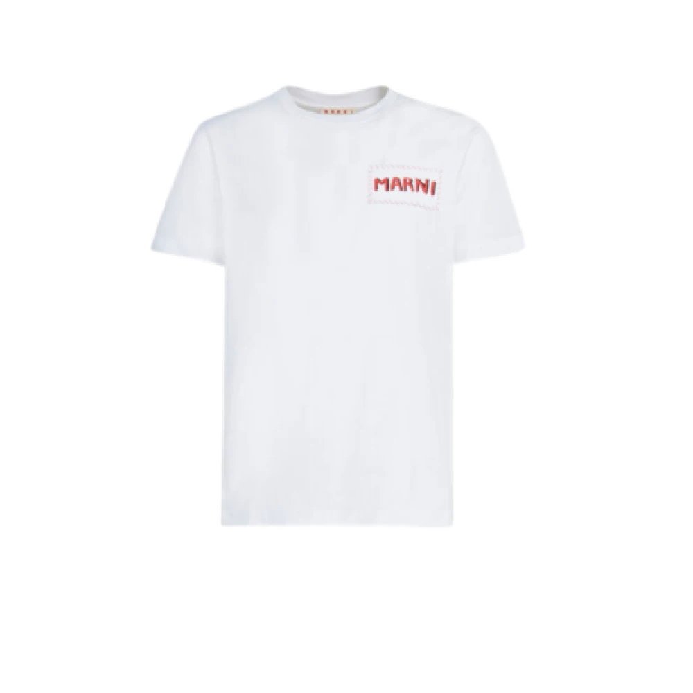 Marni - Tops > T-Shirts - White - Marni - Modalova