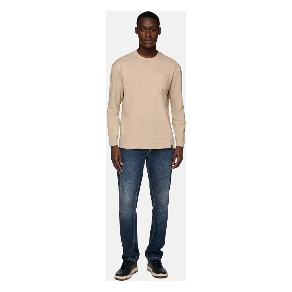 Boggi Milano Stretch Denim Jeans Blue Heren