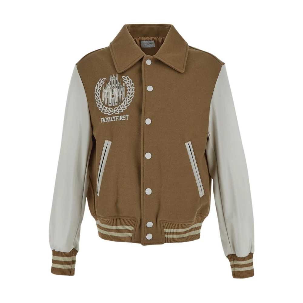 Family First College Varsity Jack Polyester Beige Heren