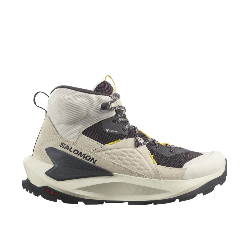 Salomon Mid GTX Vanilla Ice Lemon Elixir Beige, Herr