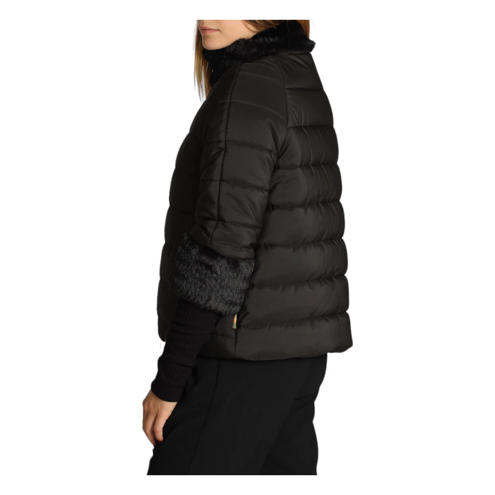 Alviero Martini 1a Classe Winter Jackets Black Dames