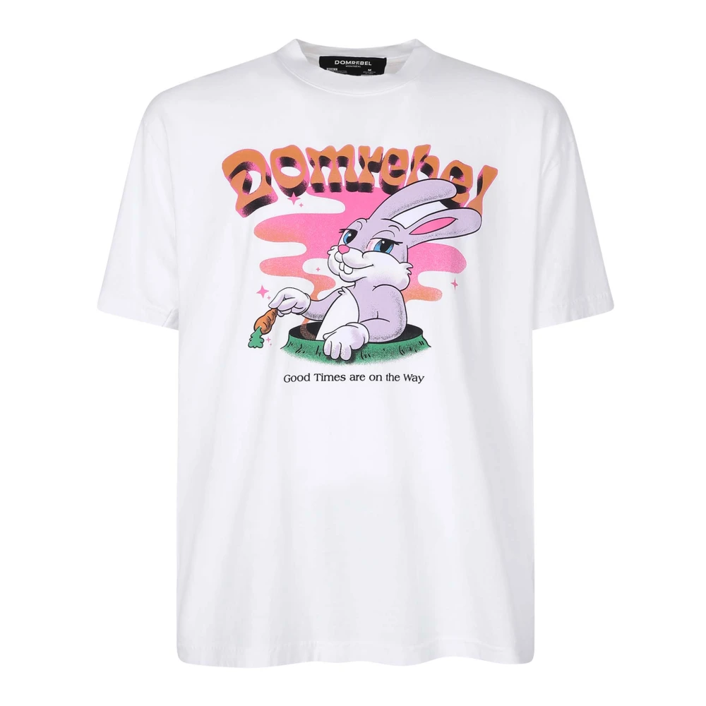 Domrebel T-Shirts White Heren