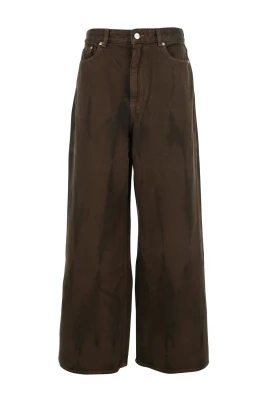 Brun Baggy Denim Jeans