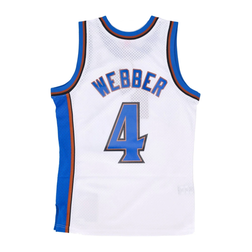Mitchell & Ness Chris Webber NBA Basketbal Tanktop White Heren