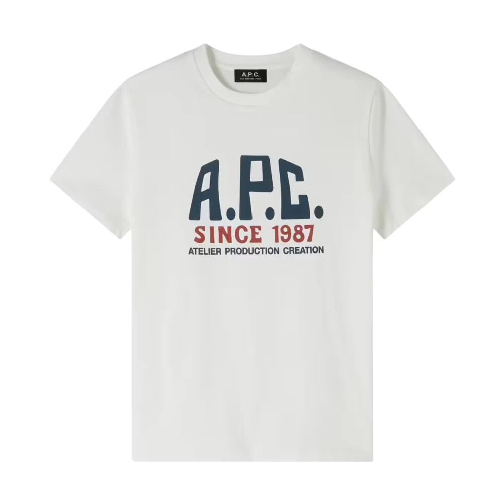 A.p.c. - Tops > T-Shirts - White - A.p.c. - Modalova