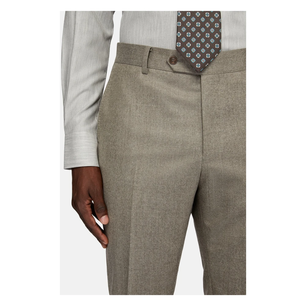 Boggi Milano Pak Zuivere Wol Beige Heren