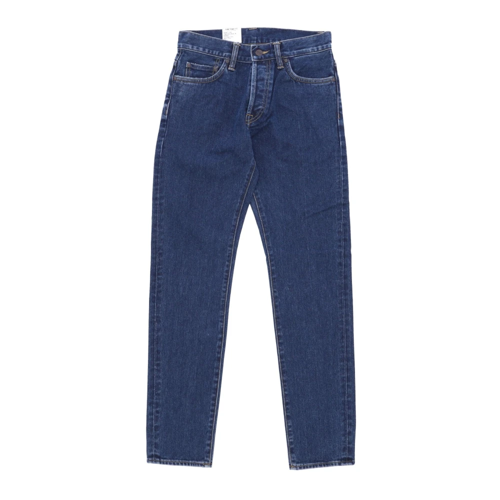 Carhartt WIP Slim Fit Denim Jeans Blue Heren