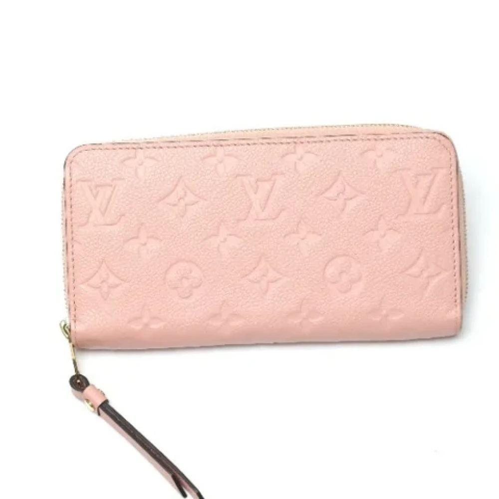 Louis Vuitton Vintage Pre-owned Fabric wallets Pink Dames