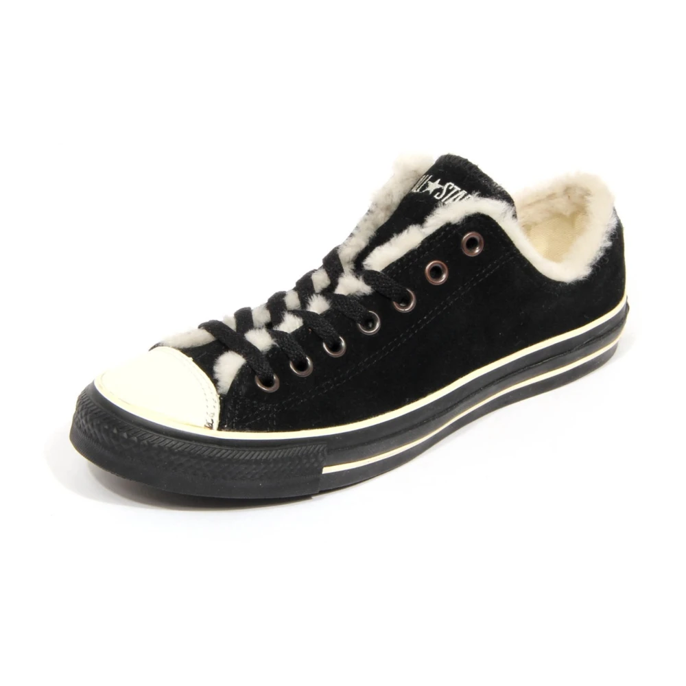 Converse All Star Suede Eco Fur Schoen Heren Schoenen Zwart