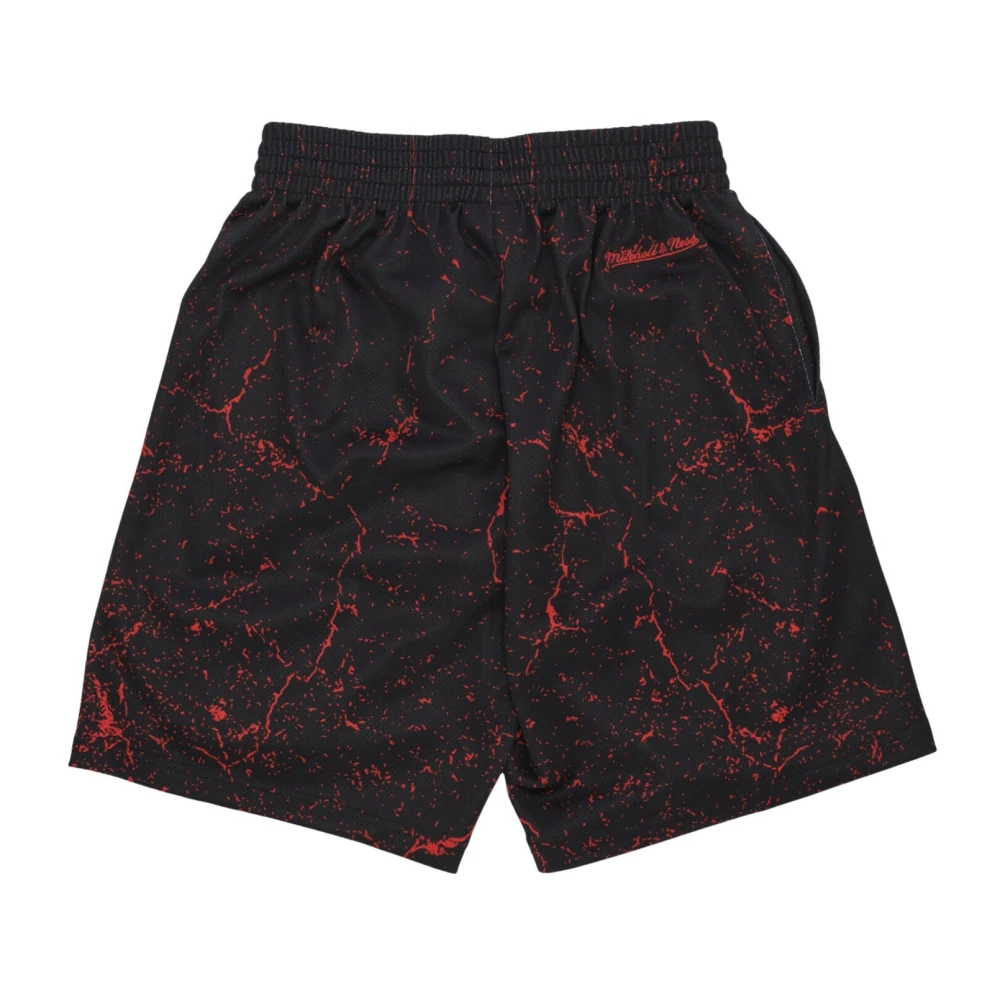 Mitchell & Ness NBA Burst Mesh Basketbalshorts Multicolor Heren