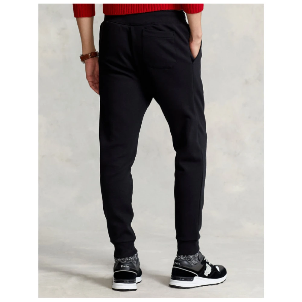Polo Ralph Lauren Zwarte joggingbroek met verstelbare tailleband Black Heren