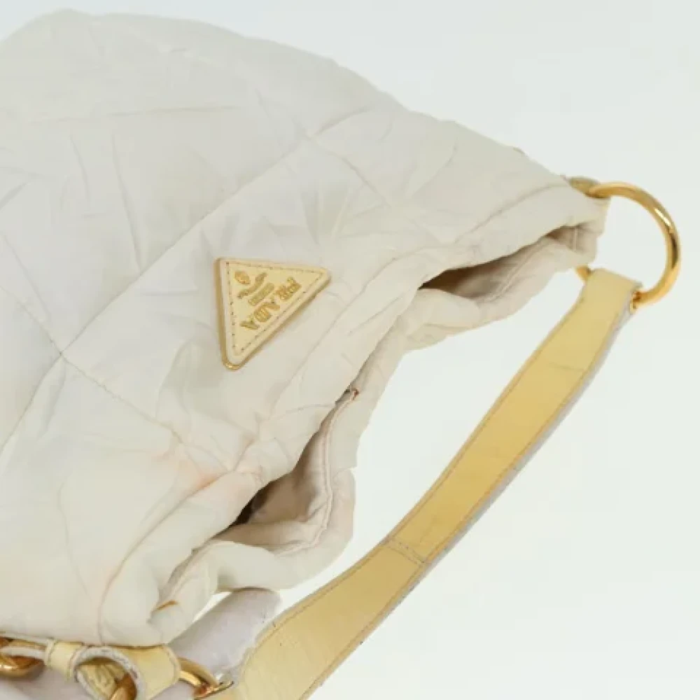 Prada Vintage Pre-owned Fabric prada-bags White Dames