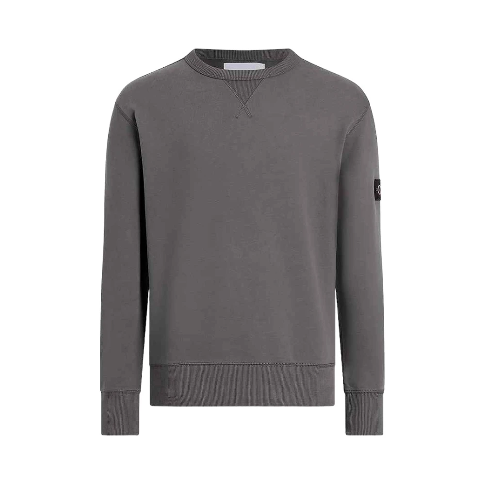 Calvin Klein Stijlvolle Sweatshirt voor Mannen Gray Heren