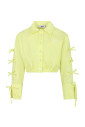 chemise-jaune-en-coton-a-manches-longues
