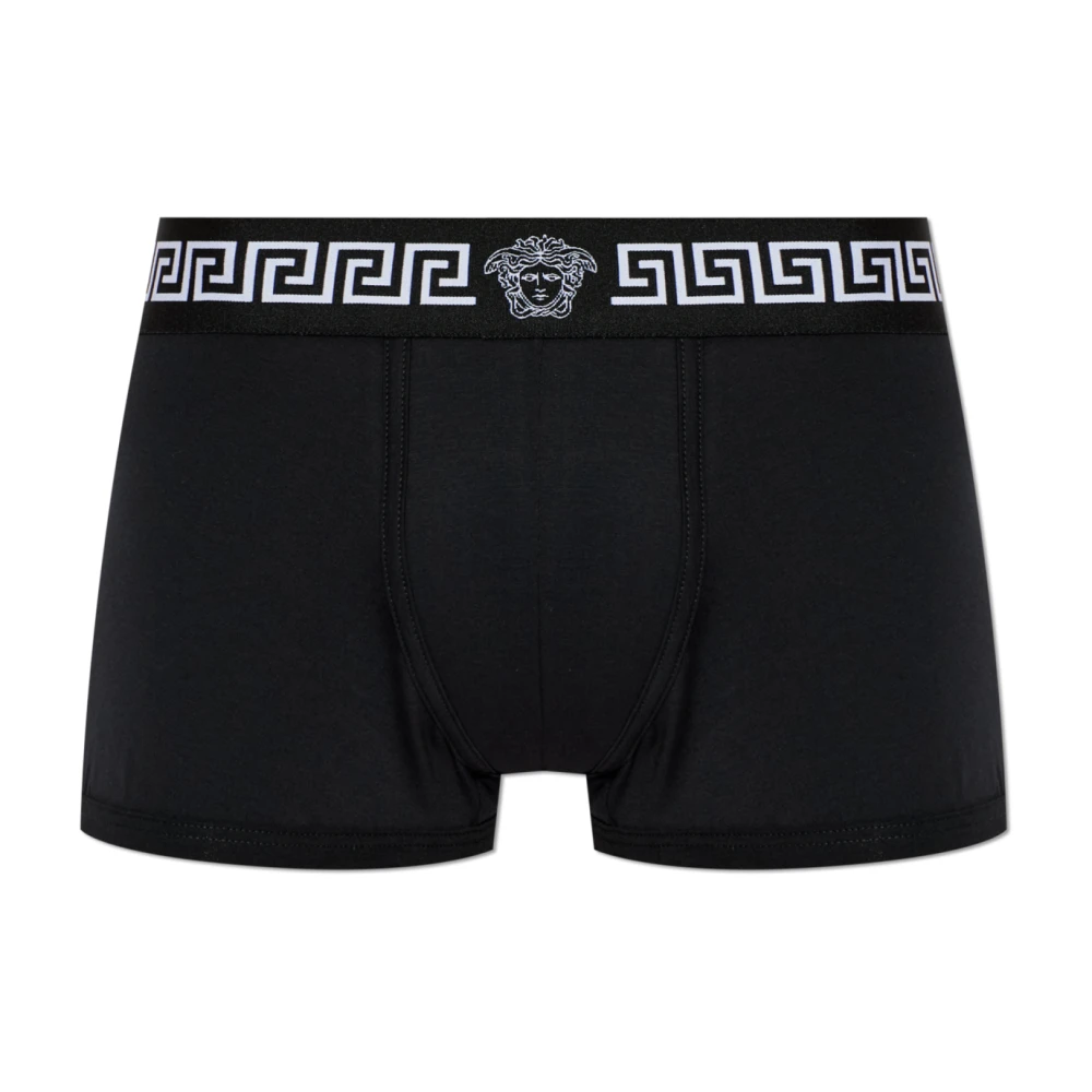 Versace Uomo Nero - Slip In Jersey Di Cotone - Underwear - L