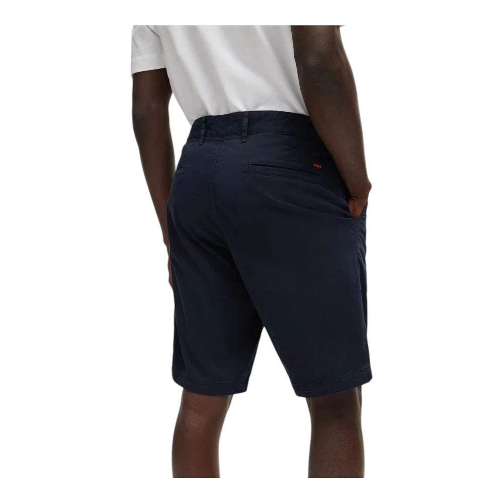 Hugo Boss Chino Shorts Blue Heren