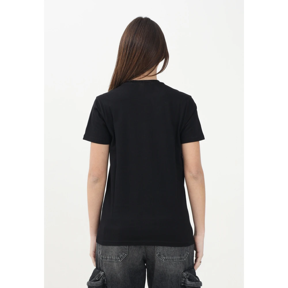 Diesel Zwart T-shirt met korte mouwen Essential Black Dames