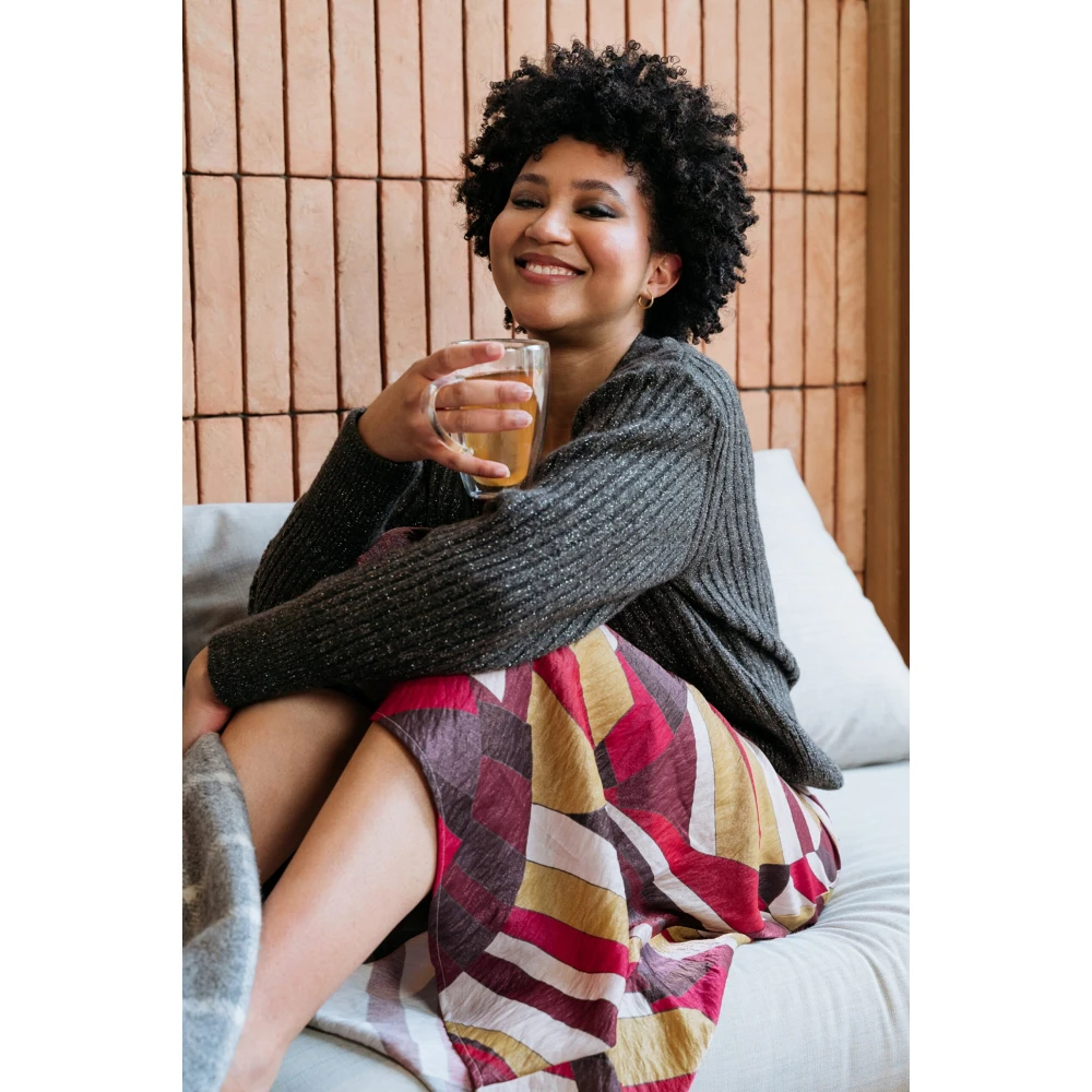 &Co Woman Zachte gebreide cardigan Gray Dames