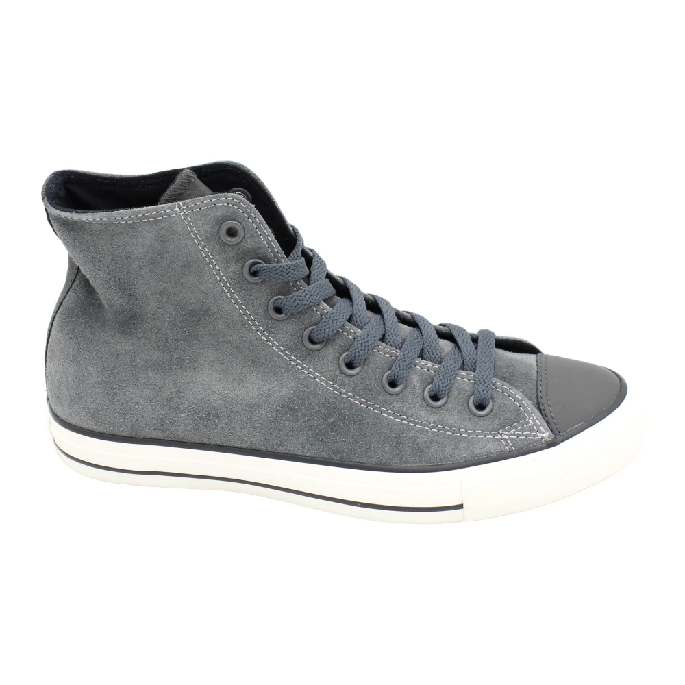 Converse Klassieke Hi-Top Suède Rubberen Zool Schoen Heren Schoenen Grijs