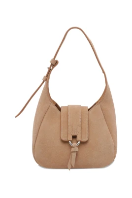 Mini läder hobo-väska