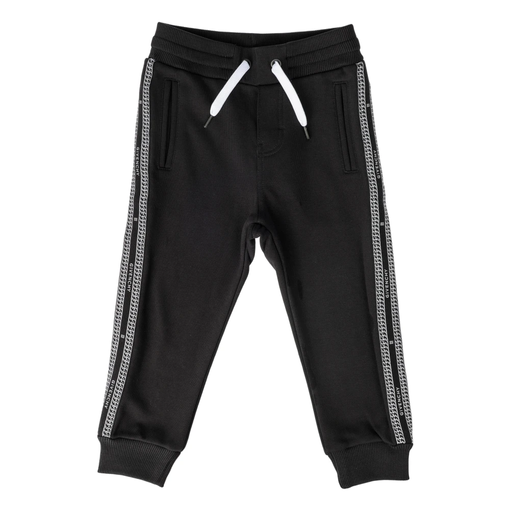 Givenchy Barn Sweatpants Regular Fit Bomull Polyester Black, Pojke