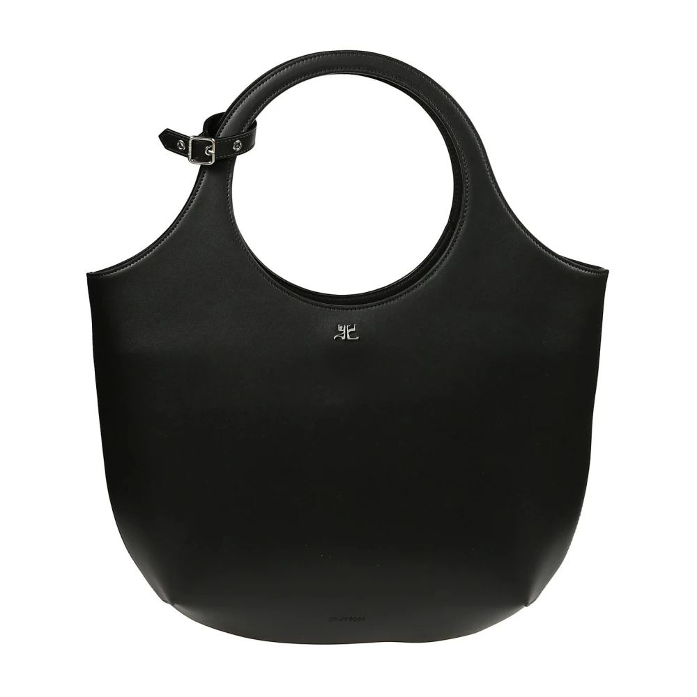 Courrèges Stijlvolle Medium Tas Black Dames